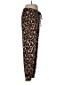 Natori Animal Print Brown Casual Pants Size M - photo 4