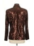 Flat White Metallic Brown Blazer Size M - photo 2