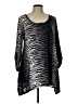 Isabella Rodriguez Silver 3/4 Sleeve Blouse Size L - photo 1