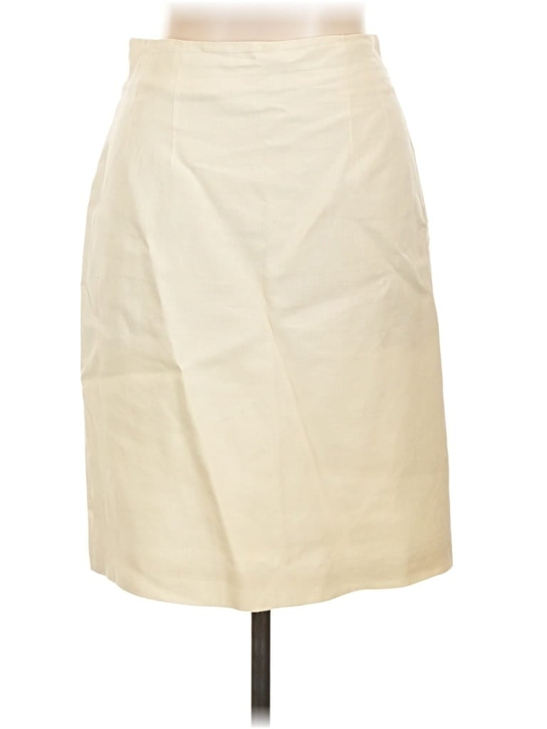 Pre-owned Chaus Casual Skirt In Ivory