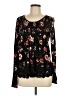 Leighton Black Long Sleeve Blouse Size XL - photo 1