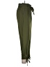Grace Karin Solid Green Casual Pants Size L - photo 4