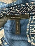 BCBGMAXAZRIA 100% Polyester Paisley Blue Romper Size S - photo 3
