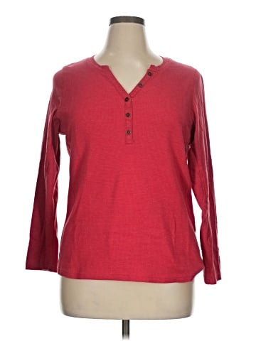 North Crest Long Sleeve Henley (view 1)