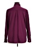 Gap 100% Polyester Solid Burgundy Long Sleeve Blouse Size XL - photo 2