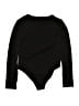 Shein 100% Polyester Black Bodysuit Size XL - photo 1