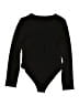 Shein 100% Polyester Black Bodysuit Size XL - photo 2