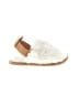 Target 100% Faux Fur Ivory Tan Sandals Size 9-12 mo (baby) - photo 1
