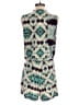 Veronica M. Tie-dye Teal Gray Romper Size S - photo 2
