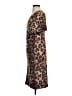 Assorted Brands Animal Print Brown Cocktail Dress Size EU (IT) 40 / US 4 - photo 5