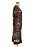 Assorted Brands Animal Print Brown Cocktail Dress Size EU (IT) 40 / US 4 - photo 4