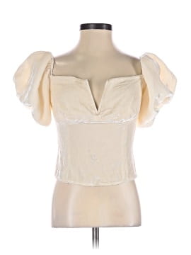 Reformation Short Sleeve Blouse
