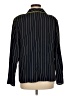 Susan Graver 100% Polyester Stripes Black Blazer Size M - photo 2