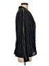 Susan Graver 100% Polyester Stripes Black Blazer Size M - photo 4