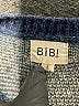 Bibi Animal Print Blue Pullover Sweater Size L - photo 7