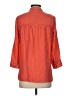 Waverly Grey 100% Silk Orange 3/4 Sleeve Silk Top Size XS - photo 2