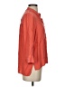 Waverly Grey 100% Silk Orange 3/4 Sleeve Silk Top Size XS - photo 4