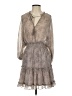 Lovestitch 100% Polyester Polka Dots Gray Cocktail Dress Size S - photo 1