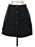 Hollister 100% Polyester Solid Black Casual Skirt Size 1 - photo 1