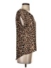 Heart Soul Brown Short Sleeve Blouse Size S - photo 4