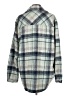 Mirabeau 100% Polyester Plaid Blue Fleece Size L - photo 2