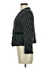 Max Studio 100% Polyester Houndstooth Black Blazer Size M - photo 5