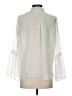Ann Taylor LOFT 100% Polyester Ivory 3/4 Sleeve Blouse Size XS - photo 2