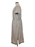 Chico's 100% Polyester Solid Gray Casual Dress Size L - photo 5