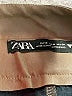 Zara Metallic Tan Khaki Shorts Size M - photo 3