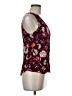 Old Navy 100% Rayon Burgundy Sleeveless Blouse Size M - photo 4