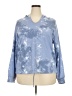 Como Vintage Tie-dye Blue Sweatshirt Size XXL - photo 1