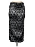 Bisou Bisou Graphic Black Formal Skirt Size M - photo 1