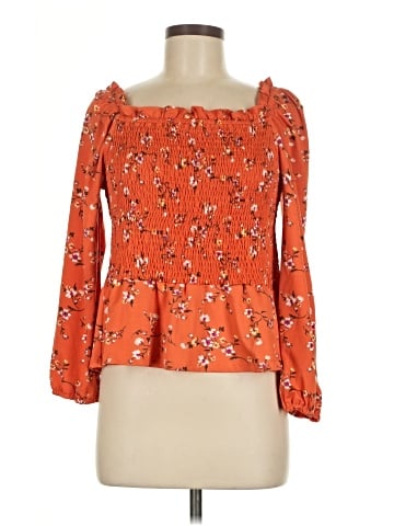 New & Next 3/4 Sleeve Blouse (view 1)