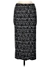 Bisou Bisou Graphic Black Formal Skirt Size M - photo 2