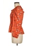 New & Next Orange 3/4 Sleeve Blouse Size L - photo 5