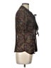 Xhilaration Black Short Sleeve Blouse Size L - photo 4
