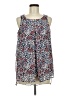 Rafaella 100% Polyester Blue Sleeveless Blouse Size M - photo 1