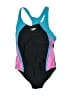 Speedo Color Block Teal One Piece Swimsuit Size 60 cm / US 3-6 MO (estimated) - photo 1