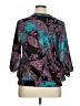 Lane Bryant 100% Polyester Paisley Teal 3/4 Sleeve Blouse Size 14 - 16 Plus - photo 2