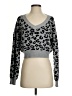 Love Tree Animal Print Gray Pullover Sweater Size S - photo 1