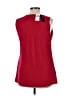 Melissa Paige Red Sleeveless Top Size L - photo 2