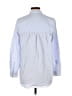 Ann Taylor LOFT Color Block Blue Long Sleeve Button-Down Shirt Size M - photo 2