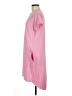 Unbranded Solid Pink Casual Dress Size L - photo 5