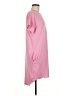 Unbranded Solid Pink Casual Dress Size L - photo 4