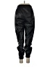 Bershka 100% Polyester Metallic Black Track Pants Size M - photo 2