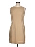 Hannah 100% Polyester Solid Tan Cocktail Dress Size 10 (petite) - photo 1