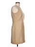 Hannah 100% Polyester Solid Tan Cocktail Dress Size 10 (petite) - photo 5