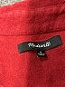 Madewell 100% Cotton Red Jacket Size S - photo 6