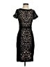 Maeve Animal Print Black Cocktail Dress Size 0 - photo 1