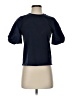 Milly Solid Blue Short Sleeve Turtleneck Size P (petite) - photo 1